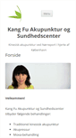 Mobile Screenshot of kangfu.dk